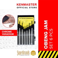 Kenmaster Obeng Jam 6 Pcs / Set / Obeng Kacamata - OBNG057