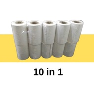 Thermal Paper Roll 56mm x 40mm I 79mm x 57mm I 57mm x 40mm I 56mm x 35mm (10in1) rolls & Barcode Lab