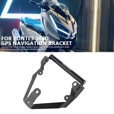 For ZONTES 368D Motorcycle Accessories d368 NEW Stand GPS Navigation Plate Bracket 22MM 368d 2024 Na