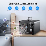 Ozone Generator 60,000 Mg/H Ozone Device, Ozoniser Industrial O3 Ozone Air Purifier With 120 Min Tim