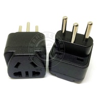 Swiss Standard Three Round Pin Conversion Plug Brazil Luwanda Salvador Travel Conversion Adapter WK-