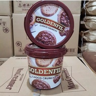 GOLDENFIL Choco Crunchy 1KG / Selai Coklat Choco Crunchy Goldenfil