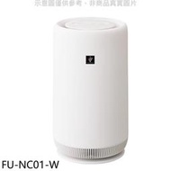 《可議價》SHARP夏普【FU-NC01-W】3坪360度呼吸圓柱空氣清淨機.