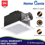 KDK 17cm Ceiling Mounted Ventilating Exhaust Fan 17CUH/17CUG | Installation Available | Upgraded from CUG Model