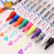 Paint pen tire marker pen touch-up paint pen quick-drying and not easy to fade MW
