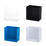 Show tank, Guppy fish show tank & Beta 4 colors with 2 sizes 12x7x12cm and 15x11x17cm