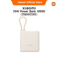3C Certified PowerBank 10000mAh/20000mah 33W (Built-in Cable) Pocket edition Fast Charging Power ban
