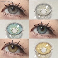 Natural Gray Contact Lens ESTONIA 1Pair/2Pcs Blue Korean Contact Lenses Big Eye 14.5MM Yearly Use