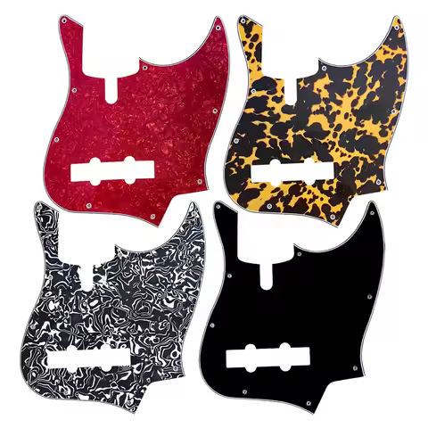 Feiman Custom Parts - For 4 String 2020 Sire Marcus Miller V7 Jazz Bass Kind Guitar Pickgaurd Purple