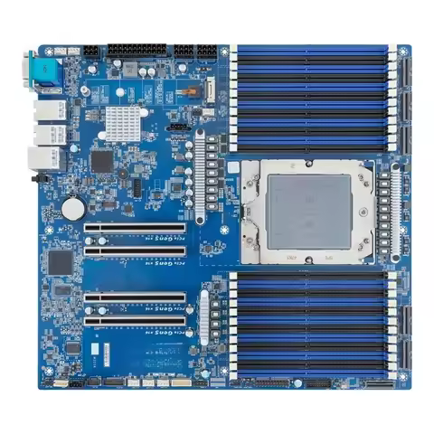 For Gigabyte MZ33-AR1 DDR5 Server Motherboard SP5 Support AMD EPYC 9005/9004 CPU