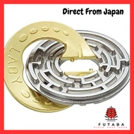 HANAYAMA Cast Puzzle - CAST LABY Gold & Silver (Difficulty Level 5)