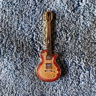 Vintage Gibson Les Paul Standard Miniature Lapel Pin Art