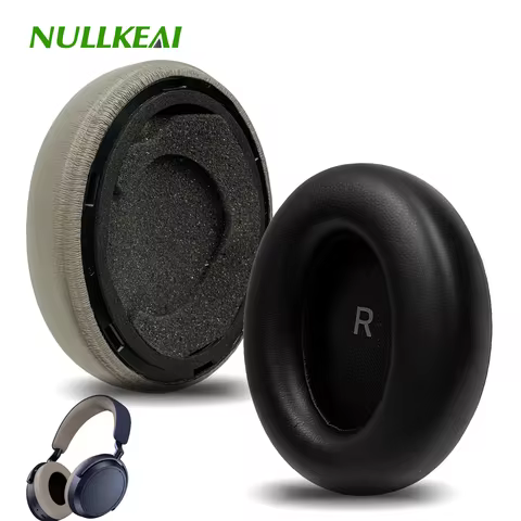 Nullkeai Replacement Ear Cushion for Sennheiser Momentum 4 Wireless Headphone Earpads Sleeve Pad Ear