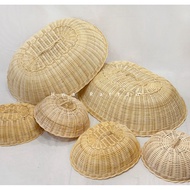 Rattan handcrafted woven wicker dish cover / Kitchen food cover / Tudung saji anyaman rotan dapur me