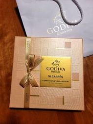 Godiva 16 Carres 72% Dark Chocolate gift box 黑朱古力禮盒