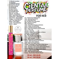 CIENTA PERFUME 100% ORI HQ