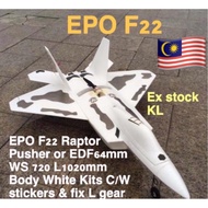 EPO F22 Raptor RC Airplane | EDF64