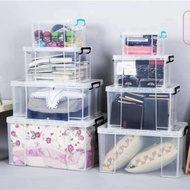 Thick Transparent Storage Box Toy Storage Box Transparent Gift Box Large pp Storage Turnover Transpa