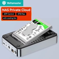 Yottamaster 20TB  3.5" HDD Enclosure NAS Network Storage Household Private Cloud Storage Support Aut