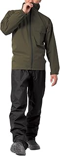 MAC AS-6700 Rain Suit, Water Pressure Resistance, 3.9 inches (10,000 mm), H2O, Top and Bottom Set, A
