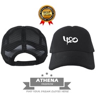 TRUCKER HAT FOUR TWENTY 4.2O NET HAT GOOD DISTRO QUALITY