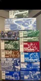 13盒 BANDAI PB 高達 模型 HG RG MG LEO GELGOOG CANNON HI ZACK DOM TROPEN GM SNIPER ENGAGE GUNDAM ZAKU BASE