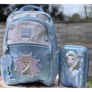 Smiggle school bag with pencil case