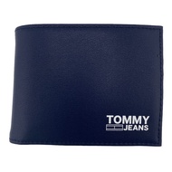 กระเป๋าสตางค์แบบพับสองทบ Tommy Hilfiger รุ่น AM0AM07603 ลายกางเกงยีนส์ กระเป๋าใส่เหรียญ กระเป๋าใส่ธน