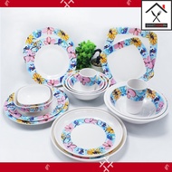 Blue Blossom Melamine Dinnerware Dinning Plato Mangkok Platito Sandok Tumbler Baso Tasa Melaware Gif