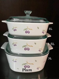 หม้อแก้วทนความร้อน Corningware ชุด 6 ชิ้น