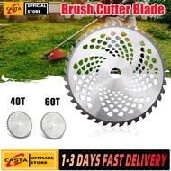 10" 255mm Round Grass Cutter Blade 40/60 Tooth Grass Trimmer Head Garden Tools Replacement Circular Saw Blade For Cutting Grass Tree Trimmer Blade Lawn Mower Cutter Circular-Saw-Blade