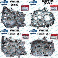 Honda WAVE 125 WAVE125 S X (KICK/STARTER) Original Crankcase Left Right Kiri Kanan Casing Kotak Engi