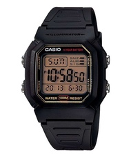 CASIO นาฬิกาข้อมือดิจิตอลสายยาง W-800H-1A W-800H-2A W-800H-5A W-800H-1B W-800HG-9 สินค้าของใหม่ ของแ