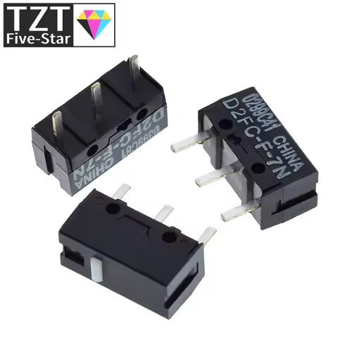 GREATZT 10/30PCS New Authentic For OMRON 5 million times Mouse Micro Switch D2FC-F-7N Mouse Button F