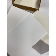 Fion|A7 White Card 420 Pounds-7.4x10.5cm-Thickness 0.6mm-Card Out Cardboard Small Packing Packaging 