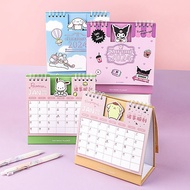 2024 Sanrio Desk Calendar Cinnamoroll Monthly Planner Cartoon Desktop Calendar Student School Office Supplies