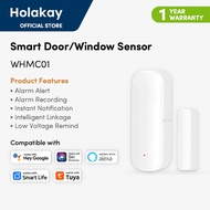 Tuya Smart WiFi/Zigbee Door Sensor Open Close Detector Smartlife App Control Notification Compatible with Alexa Google Home