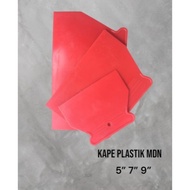 SKRAP PLASTIC KAPE/ 5", 7", and 9"