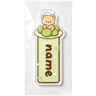 Custom Bag tag cartoon bear drink Bag Hanger Bag Name Tag Suitcase tag