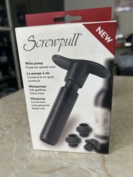 Screwpull Wine Pump Preserves Opened Wine