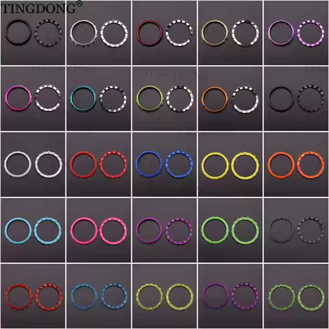 1 par =2pcs Replacement Accent Rings For Sony Playstation 5 DualSense 5 PS5 Controller Accessories