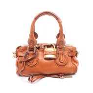 【มือสอง】 โคลอี Chloe กระเป๋าถือ Mini Paddington สีน้ำตาล หนัง Paddington Small สำหรับสตรี Used B