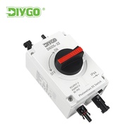 DIY GO PV Solar Disconnect Switch DC 1200V 32A 1in 1out 1 String Isolator Switch IP66 Outdoor Waterp