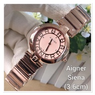 jam tangan wanita aigner siena a16259 steel original garansi 2 tahun - 5 tanpa box ori