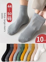 Men's plus Size Fat Feet Cotton Sports Breathable Socks