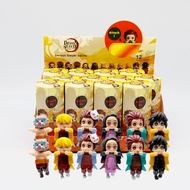 12pcs Demon Slayer Hippers Action Figure Cartoon Ornaments Decorations Toys