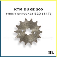 KTM DUKE 200 - FRONT SPROCKET 520 (14T) DUKE200