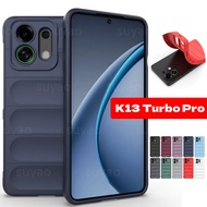 For Oppo K13 Turbo Pro 2026 Phone Case Square Fashion Casing K13Turbo K13TurboPro TPU Silicone Camer
