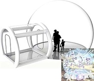 Outdoor Inflatable Bubble Igloo Tent, Inflatable Clear Bubble Tent Is Perfect for Festivals, Christmas Decorations, Advertising Campaign Exhibitions, Wedding Decorations/Kids Parties,3M interesting