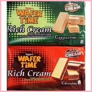 ❃ ◰ Rebisco Wafer Time Rich Cream Chocolate and Cappuccino flavor 10x27g